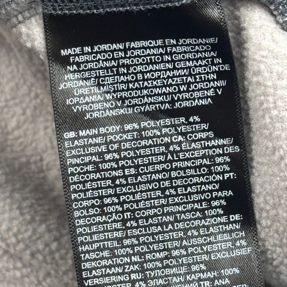 The North Face Jacket Mens 2XL Heather Gray Canyonlands Hooded Full‎ Zip Outdoor - Picture 10 of 14
